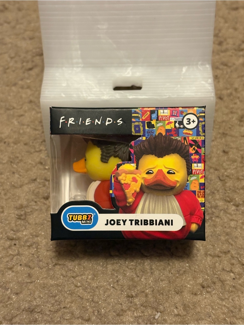 NWT f.r.i.e.n.d.s Tubbz Mini Duck, Character: Joey Tribbiani